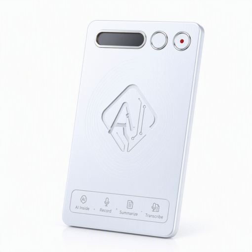 ChatGPT 5 Free Membership AI Note Taker Voice Recorder for Meeting Transcribe Summary Mind Map | Button Start 64Gb 36H Recording - Image 3